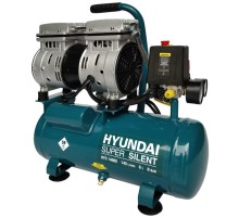 Компрессор поршневой Hyundai HYC 1406S безмасляный 140л/мин 6л 750Вт