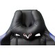 Кресло игровое Бюрократ VIKING 5 AERO черный/синий искусственная кожа с подголов. крестовина пластик