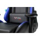 Кресло игровое Бюрократ VIKING 5 AERO черный/синий искусственная кожа с подголов. крестовина пластик