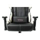 Кресло игровое Бюрократ VIKING 5 AERO черный/белый искусственная кожа с подголов. крестовина пластик