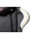 Кресло игровое Бюрократ VIKING 5 AERO черный/белый искусственная кожа с подголов. крестовина пластик