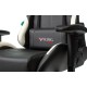 Кресло игровое Бюрократ VIKING 5 AERO черный/белый искусственная кожа с подголов. крестовина пластик
