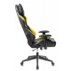 Кресло игровое Бюрократ VIKING 5 AERO черный/желтый искусственная кожа с подголов. крестовина пластик
