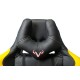 Кресло игровое Бюрократ VIKING 5 AERO черный/желтый искусственная кожа с подголов. крестовина пластик