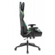 Кресло игровое Бюрократ VIKING 5 AERO черный/салатовый искусственная кожа с подголов. крестовина пластик