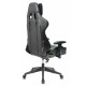Кресло игровое Бюрократ VIKING 5 AERO черный/салатовый искусственная кожа с подголов. крестовина пластик
