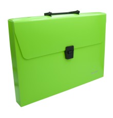 Портфель Silwerhof 322715-01 1 отдел. A4 пластик зеленый неон