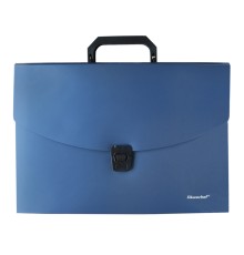 Портфель Silwerhof Perlen 322716-02 6 отдел. A4 пластик синий металлик