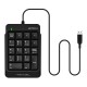 Числовой блок A4Tech Fstyler FK13P черный USB slim для ноутбука