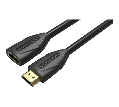 Кабель-удлинитель Vention HDMI High speed v1.4 with Ethernet 19F/19M - 5м Black Edition Удлинитель Vention HDMI(f)/HDMI(m) - 5 м (VAA-B06-B500)