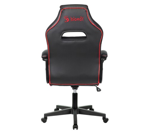 Кресло игровое A4Tech Bloody GC-300 черный/красный эко.кожа/ткань крестовина