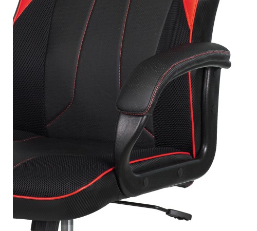 Кресло игровое A4Tech Bloody GC-300 черный/красный эко.кожа/ткань крестовина