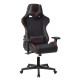 Кресло игровое A4Tech Bloody GC-400 черный/красный крестовина