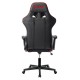 Кресло игровое A4Tech Bloody GC-400 черный/красный крестовина