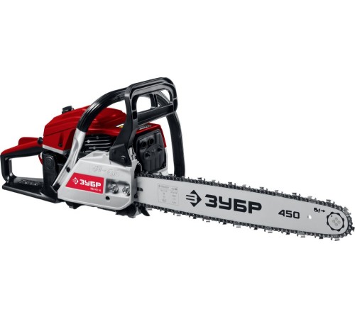 Бензопила Зубр ПБЦ-М52-45 2600Вт 3.5л.с. дл.шин.:18" (45cm)