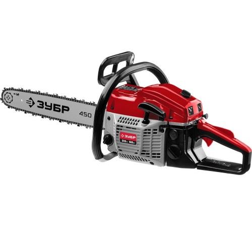 Бензопила Зубр ПБЦ-М52-45 2600Вт 3.5л.с. дл.шин.:18" (45cm)