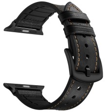 Ремешок Lyambda LWA-10-40-BK для Apple Watch Series 3/4/5/6/SE/7/8 черный