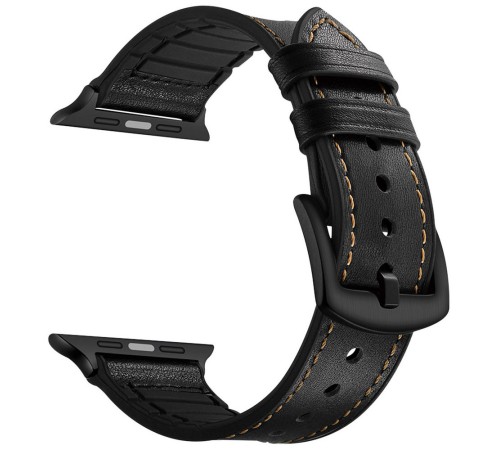 Ремешок Lyambda LWA-10-40-BK для Apple Watch Series 3/4/5/6/SE/7/8 черный
