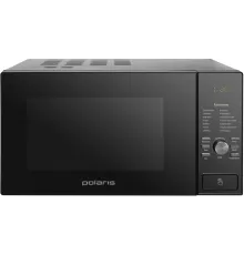 Микроволновая печь Polaris PMO 2303DG черный 23л 900Вт кнопки, поворотный механизм