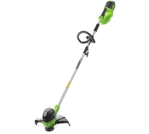 Триммер электрический Greenworks G40LT аккум. разбор.штан. реж.эл.:леска Триммер электрический Greenworks G40LT аккум. разбор.штан. реж.эл.:леска