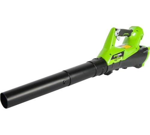 Воздуходувка Greenworks G40ABK4 пит.:от аккум. зеленый/черный Воздуходувка Greenworks G40ABK4 пит.:от аккум. зеленый/черный