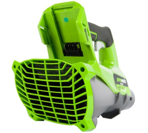Воздуходувка Greenworks G40ABK4 пит.:от аккум. зеленый/черный Воздуходувка Greenworks G40ABK4 пит.:от аккум. зеленый/черный