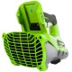 Воздуходувка Greenworks G40ABK4 пит.:от аккум. зеленый/черный