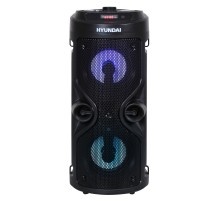 Минисистема Hyundai H-MC150 черный 50Вт/FM/USB/BT/SD/MMC