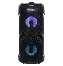 Минисистема Hyundai H-MC150 черный 50Вт/FM/USB/BT/SD/MMC