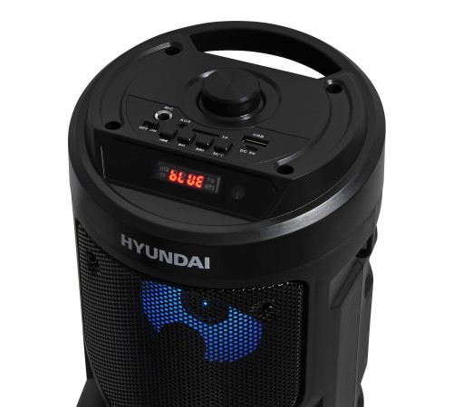 Минисистема Hyundai H-MC150 черный 50Вт/FM/USB/BT/SD/MMC Минисистема Hyundai H-MC150 черный 50Вт/FM/USB/BT/SD/MMC
