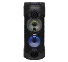 Минисистема Hyundai H-MC170 черный 80Вт/FM/USB/BT/SD/MMC