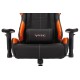 Кресло игровое Бюрократ VIKING 5 AERO черный/оранжевый искусственная кожа с подголов. крестовина пластик