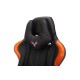 Кресло игровое Бюрократ VIKING 5 AERO черный/оранжевый искусственная кожа с подголов. крестовина пластик