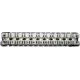 Плинт Lanmaster TWT-LSA10P-DIS-5E 10 пар LSA-PROFIL размык. ABS пластик