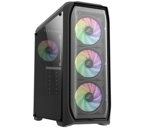 Корпус Zalman N5 MF черный без БП ATX 5x120mm 2xUSB2.0 1xUSB3.0 audio bott PSU