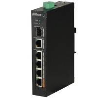 Защищенный 4-портовый РОЕ коммутатор, неуправляемый Dahua DH-PFS3106-4ET-60