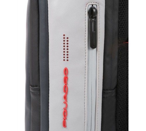 Рюкзак мужской Piquadro Urban CA4818UB00/GRN серый/черный натур.кожа