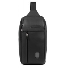 Рюкзак унисекс Piquadro Akron CA5107AO/N черный натур.кожа