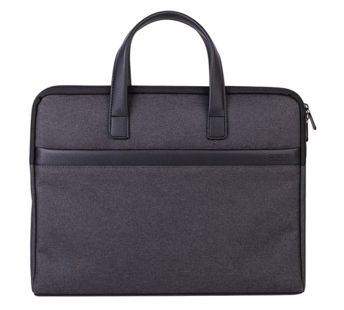 Папка-портфель Deli 63751GREY 1 отдел. терилен серый