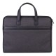 Папка-портфель Deli 63751GREY 1 отдел. терилен серый