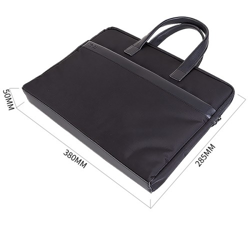 Папка-портфель Deli 63751BLACK 1 отдел. терилен черный