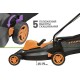 Газонокосилка роторная Carver LME-1437 (01.024.00007) 1400Вт