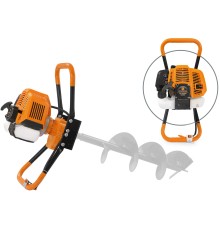 Мотобур Carver AG-43/000 бытовой 2-х такт. 1250Вт 1.7л.с. 43см3 6500об/мин (01.003.00038)