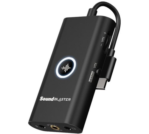 Звуковая карта Creative USB Sound Blaster G3 (BlasterX Acoustic Engine Pro) 7.1 Ret Звуковая карта Creative USB Sound Blaster G3 (BlasterX Acoustic Engine Pro) 7.1 Ret