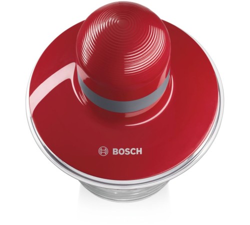 Измельчитель электрический Bosch MMR08R2 0.8л. 400Вт красный