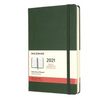 Ежедневник Moleskine CLASSIC Large 130х210мм 400стр. зеленый