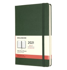 Ежедневник Moleskine CLASSIC Large 130х210мм 400стр. зеленый