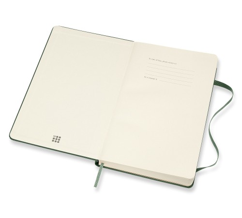 Ежедневник Moleskine CLASSIC Large 130х210мм 400стр. зеленый