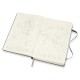 Ежедневник Moleskine CLASSIC Large 130х210мм 400стр. зеленый
