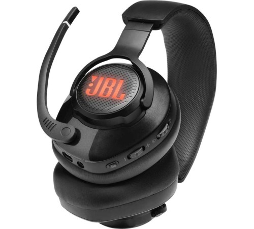 Наушники с микрофоном JBL Quantum 400 черный 1.2м мониторные оголовье (JBLQUANTUM400BLK) Наушники с микрофоном JBL Quantum 400 черный 1.2м мониторные оголовье (JBLQUANTUM400BLK)